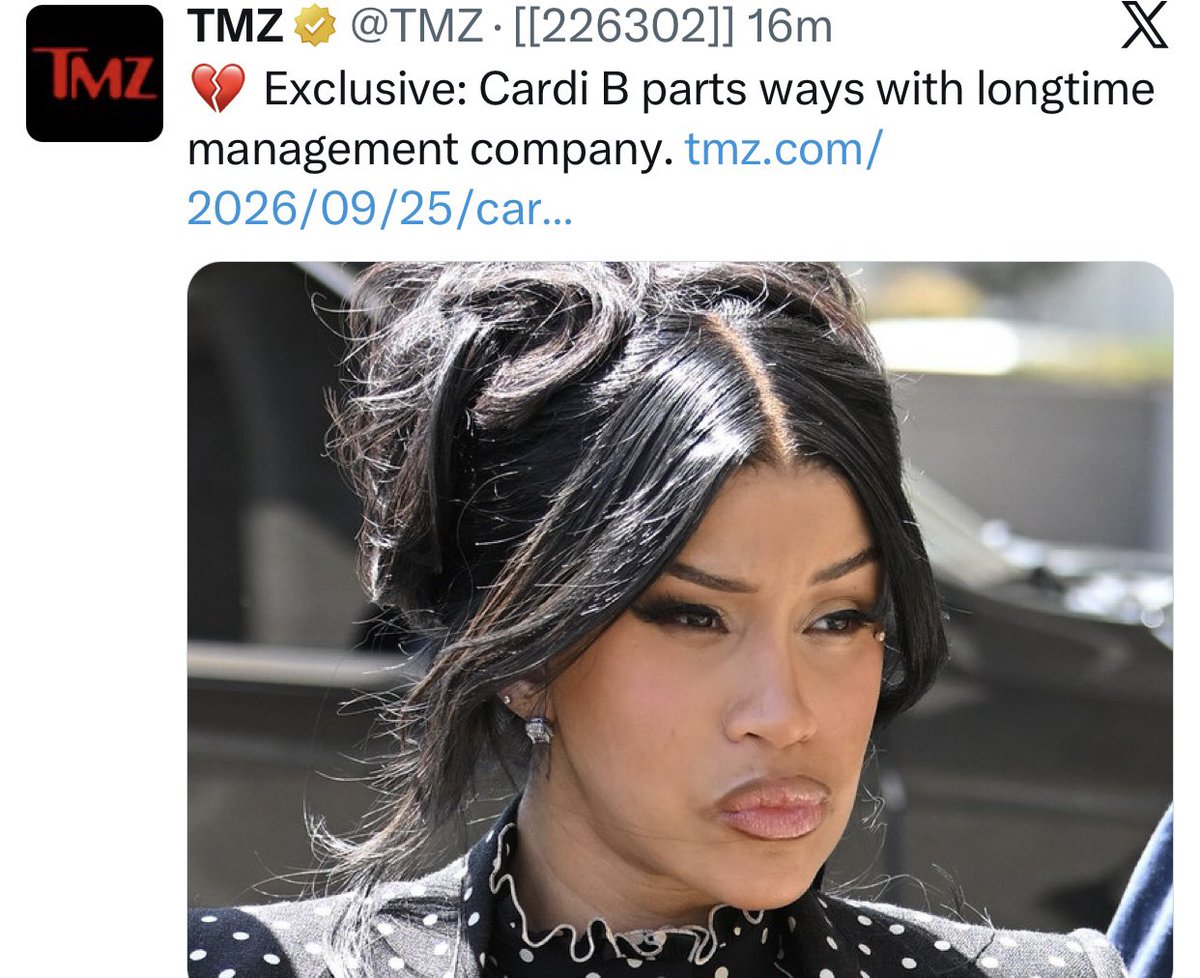 cardibdefend8's tweet photo. TMZ is irrelevant but they ate with this pic 💀☠️😭 I know she Gonna rant and call harvey…. https://t.co/ygOJG3MWyq