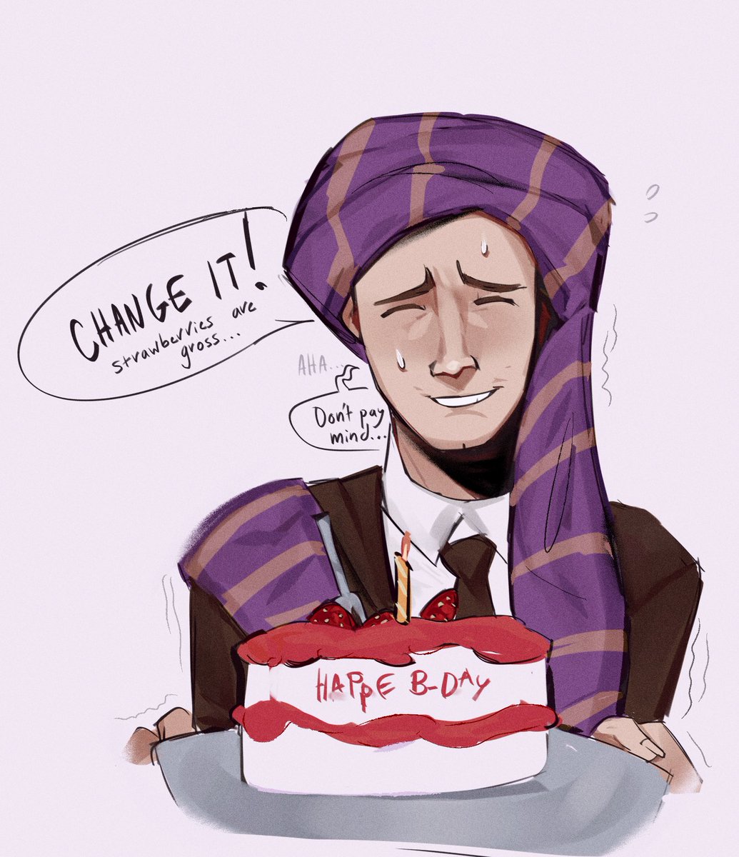 volknerroki's tweet photo. HAPPY BIRTHDAY 🐿️ 

#quirinusquirrell #professorquirrell https://t.co/jmQLMvT0jZ