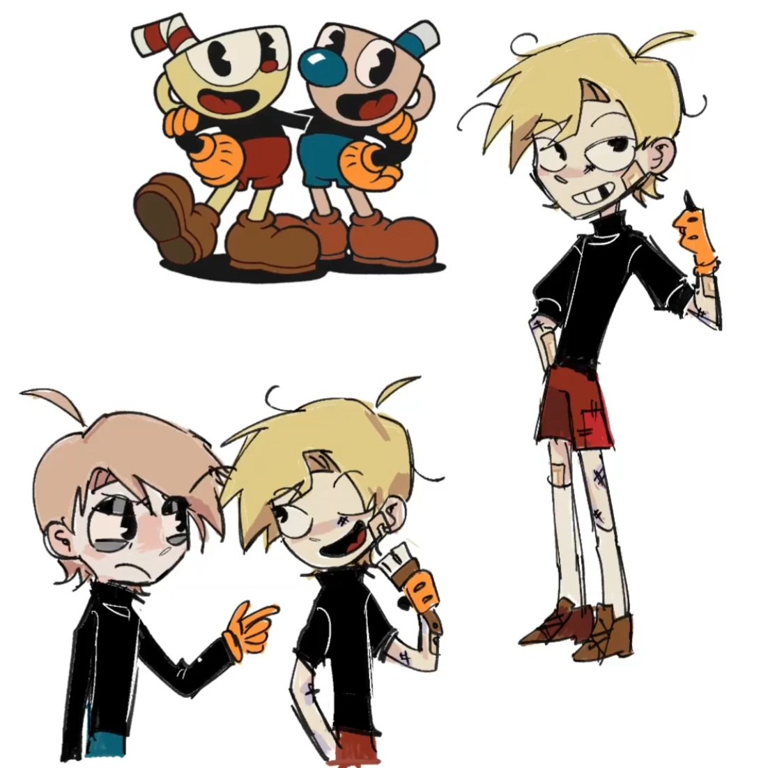 SEBACAITY's tweet photo. I think I'll delete this soon
Cuphead anthropomorphism
#Cuphead #Mugman https://t.co/mJJXWozfPx