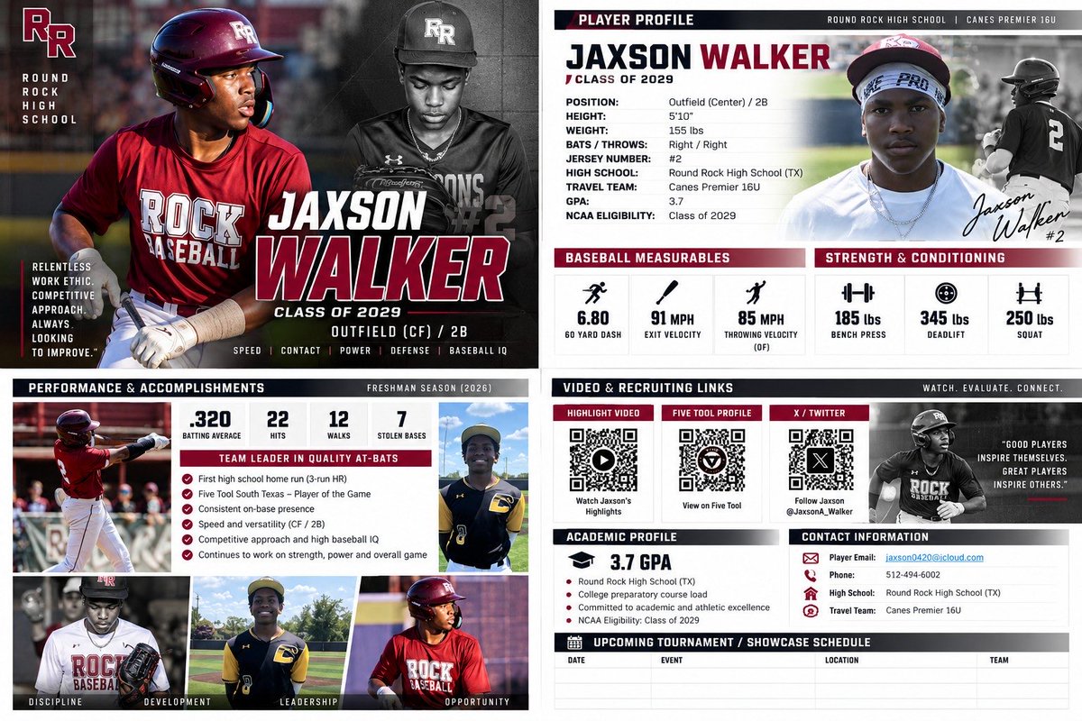 JaxsonA_Walker's tweet photo. Sophomore season loading… https://t.co/etLsaRALdo