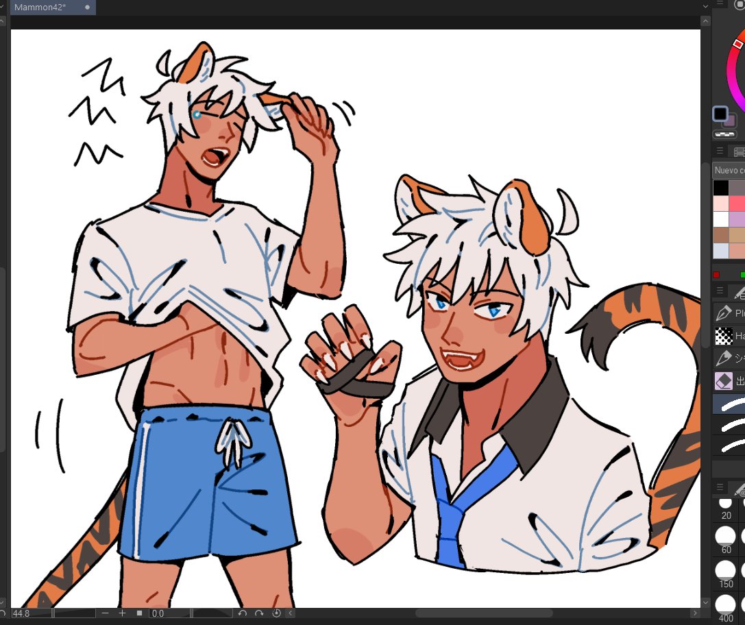 MoonceliArt's tweet photo. Tiger boy 🐾

#obeymemammon https://t.co/gZdwFu4jBE