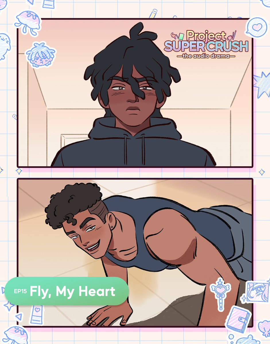 PasteliaEnt's tweet photo. Show off. 🙄
Who’s heard the latest episode of Project Super Crush: The Audio Drama!? #ProjectSuperCrush https://t.co/rGrfZvN5RT