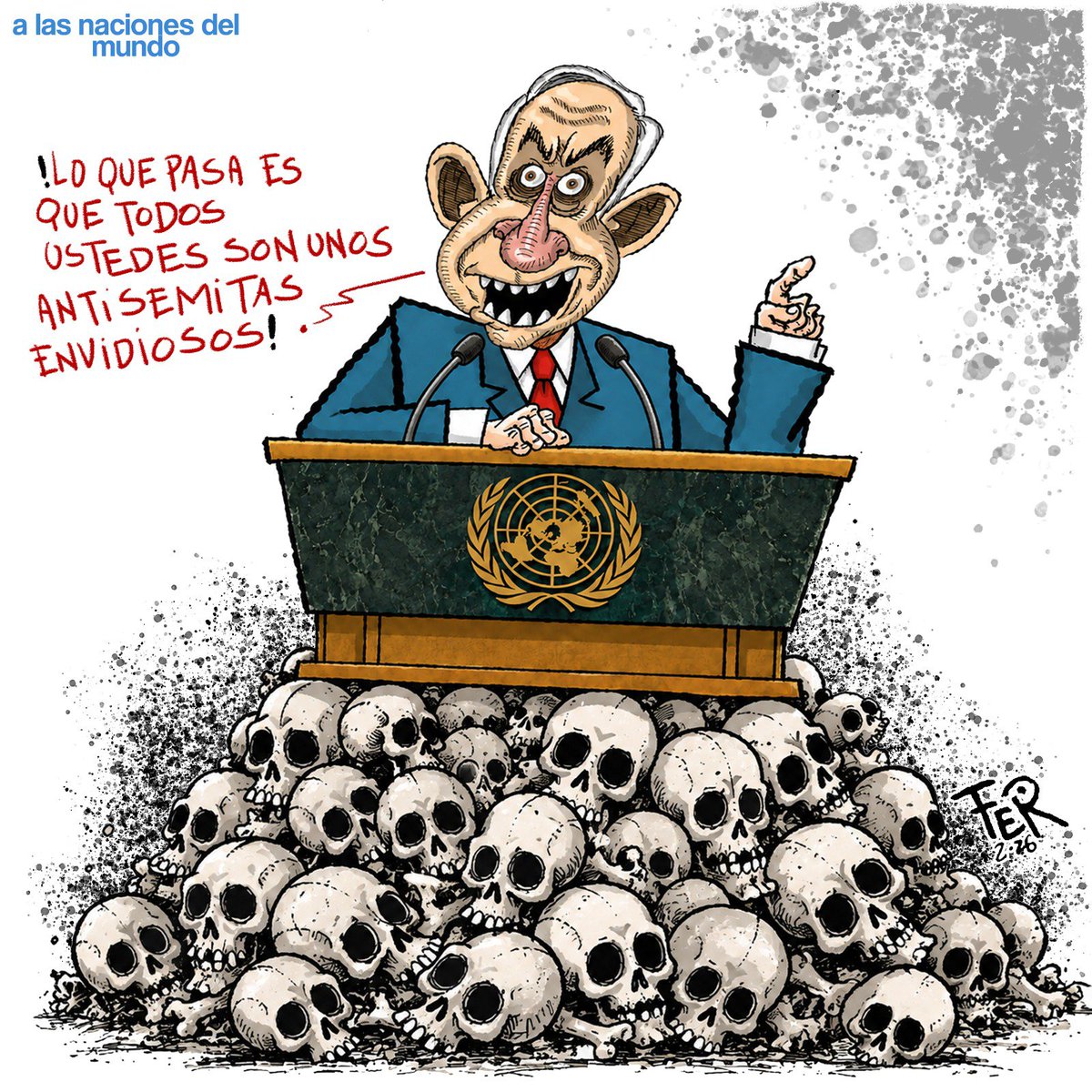 El_Chamuco's tweet photo. "A las naciones del mundo", por @deandafer. #CartónDelAverno https://t.co/WxgKC0oPqk