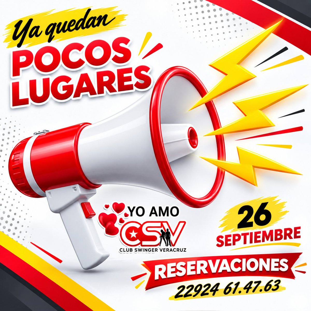 csvveracruz's tweet photo. #Evento del #CSV
#FiestaSW libre
Ven a conocer a #Karina #Luna #Cielo y #Estrella
Sábado 26
9pm
Veracruz Puerto
El #GloryHole esta disponible
Hay cupo limitado
Información en las imágenes (leerlo bien)
#YosoyCSV
Reservaciones al whats https://t.co/u3EoxVfVeW https://t.co/licgg2j0D3