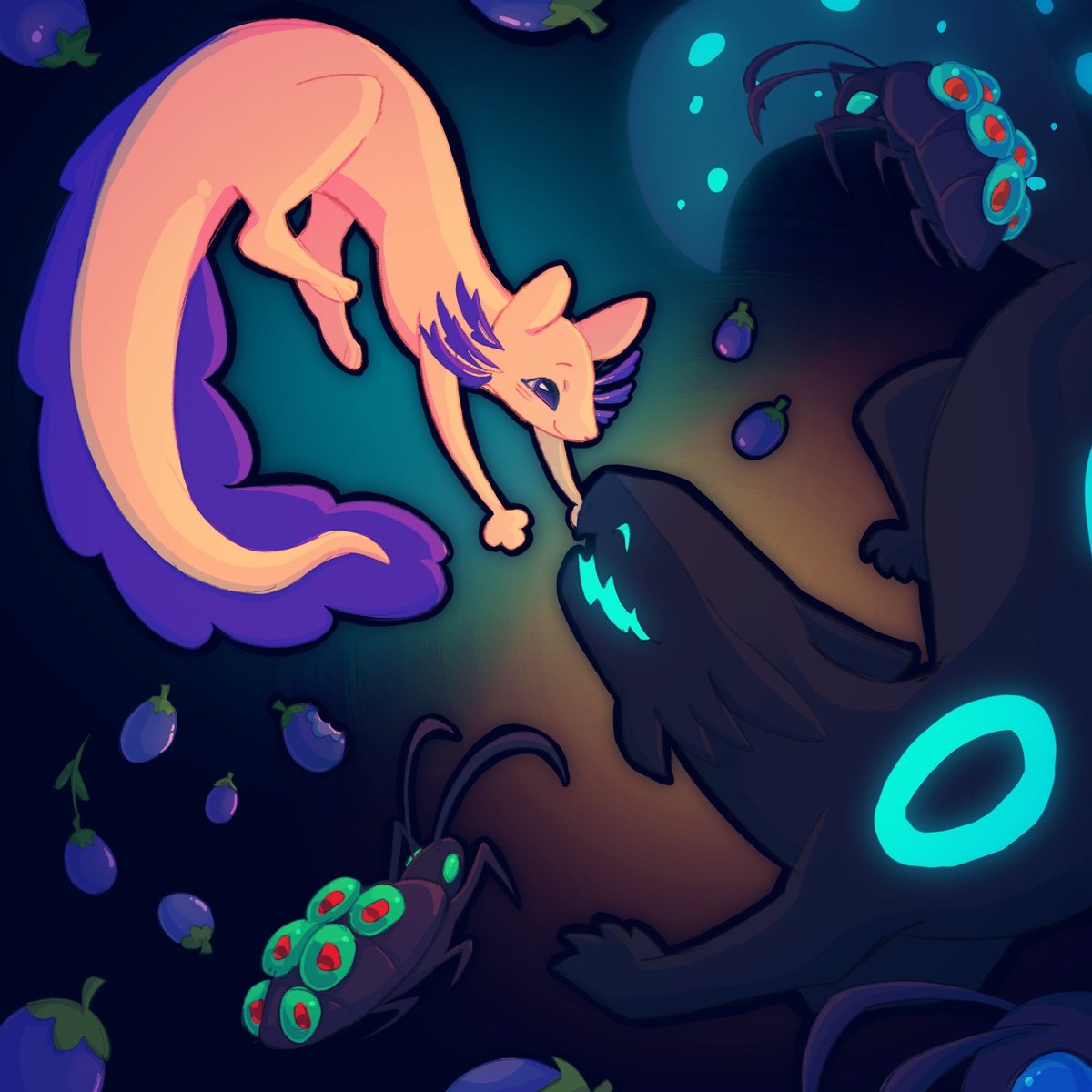 starry_eel's tweet photo. everyone, say hello to my lizard Jeremy
#rainworld https://t.co/RYeFDEqBss