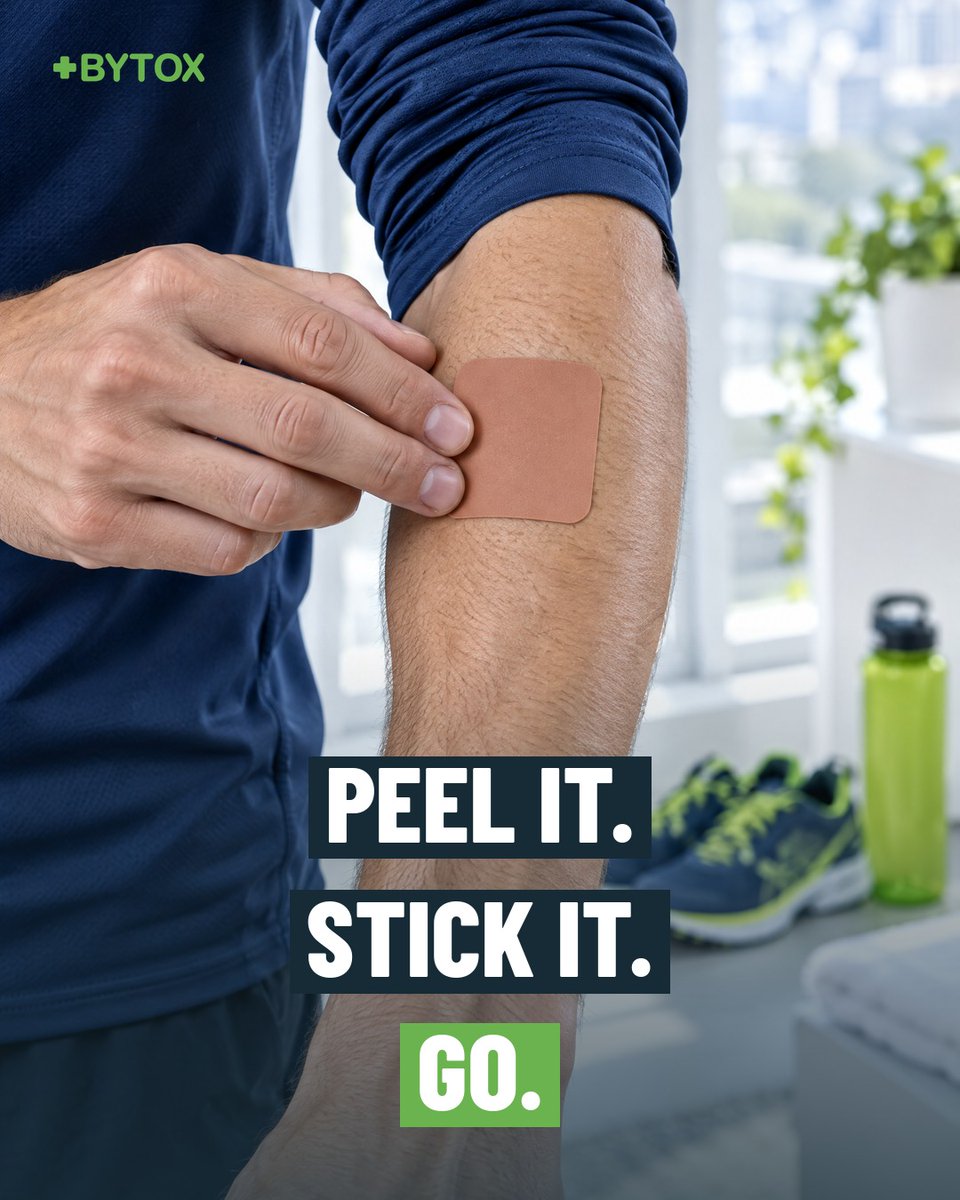 BytoxPatch's tweet photo. Cold mornings. Crowded commutes. Non-stop days. ⚡ Stay ready with the Bytox Immune Booster Patch: 6 active ingredients, 1 simple patch. Peel. Stick. Go. 🌿 https://t.co/0tVRAuseVp #Bytox #ImmuneBooster #Wellness https://t.co/BoLCNEhbRl