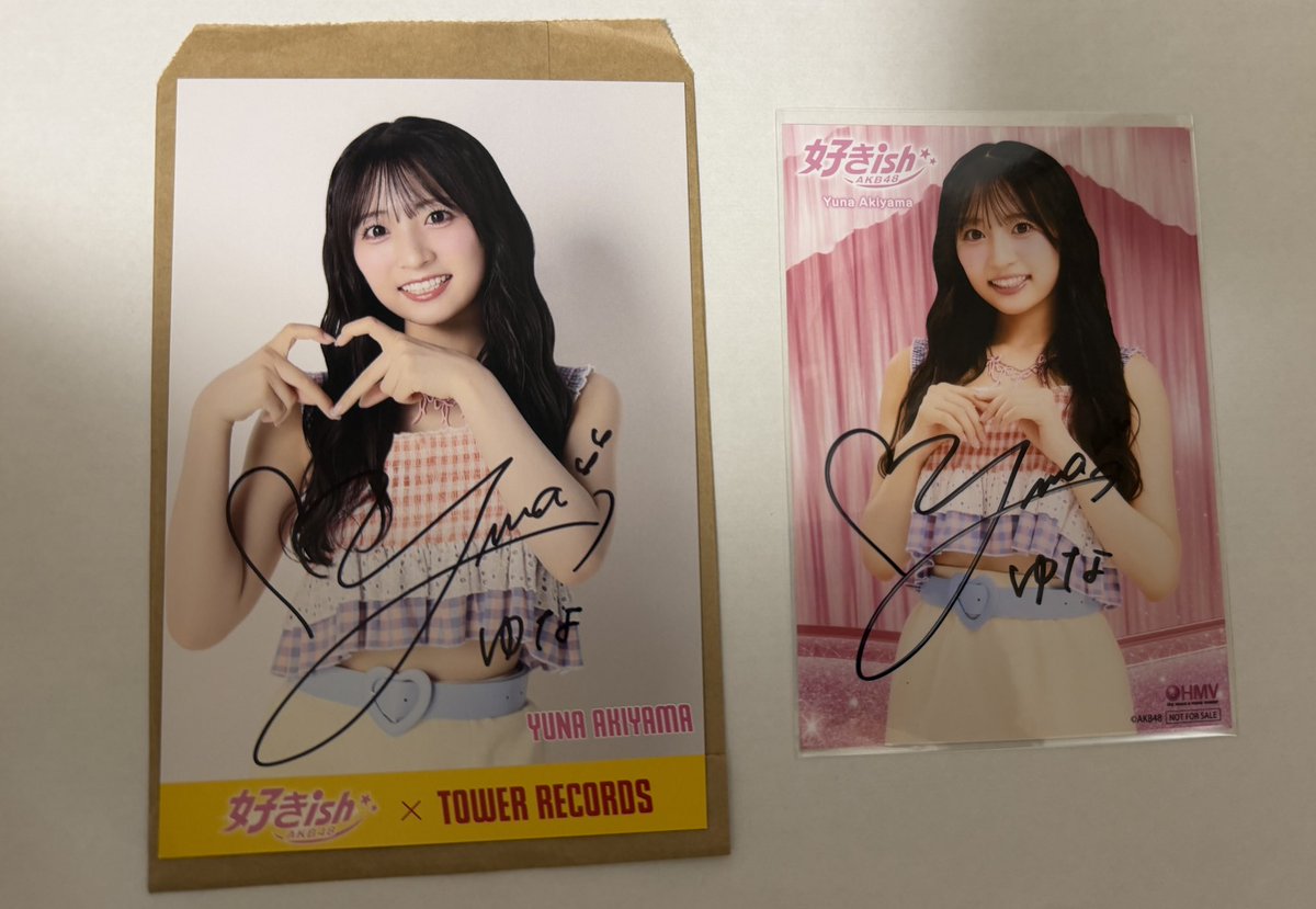 sdrmpop7's tweet photo. AKB48 好きish タワーレコード特典ポストカード HMV特典プロマイド サイン入り 交換

譲:秋山

求:同種 倉野尾 (それぞれ同種同士でお願いいたします)

Kアリ9/26 9/27 での交換or郵送での交換希望です。
交換可能な方、お気軽にお声がけ下さい🙇🏻‍♀️

#AKB48交換 https://t.co/AuSZHhB7HX