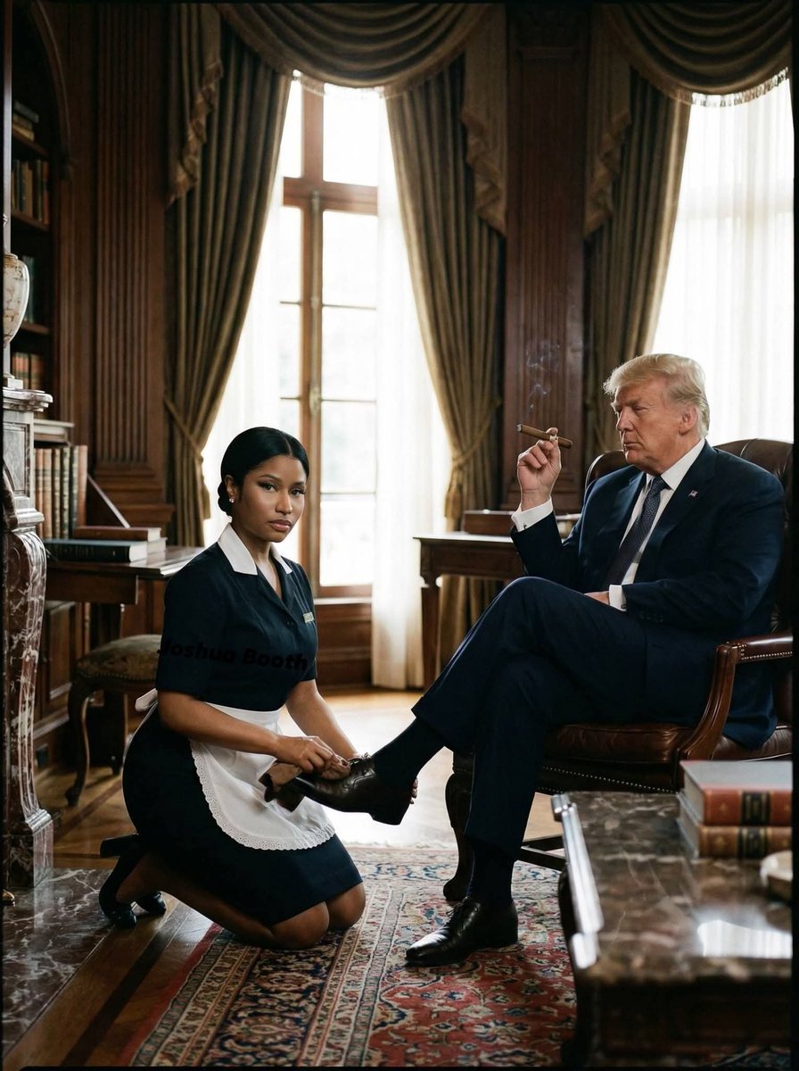 HotPocket9001's tweet photo. @NICKIMINAJ @LaraLeaTrump This pedophile keeps the best f****** slaves!  immigrant ones ,  black ones , and  Jewish ones!  you name it 💯 😭 https://t.co/8It9p8P38D