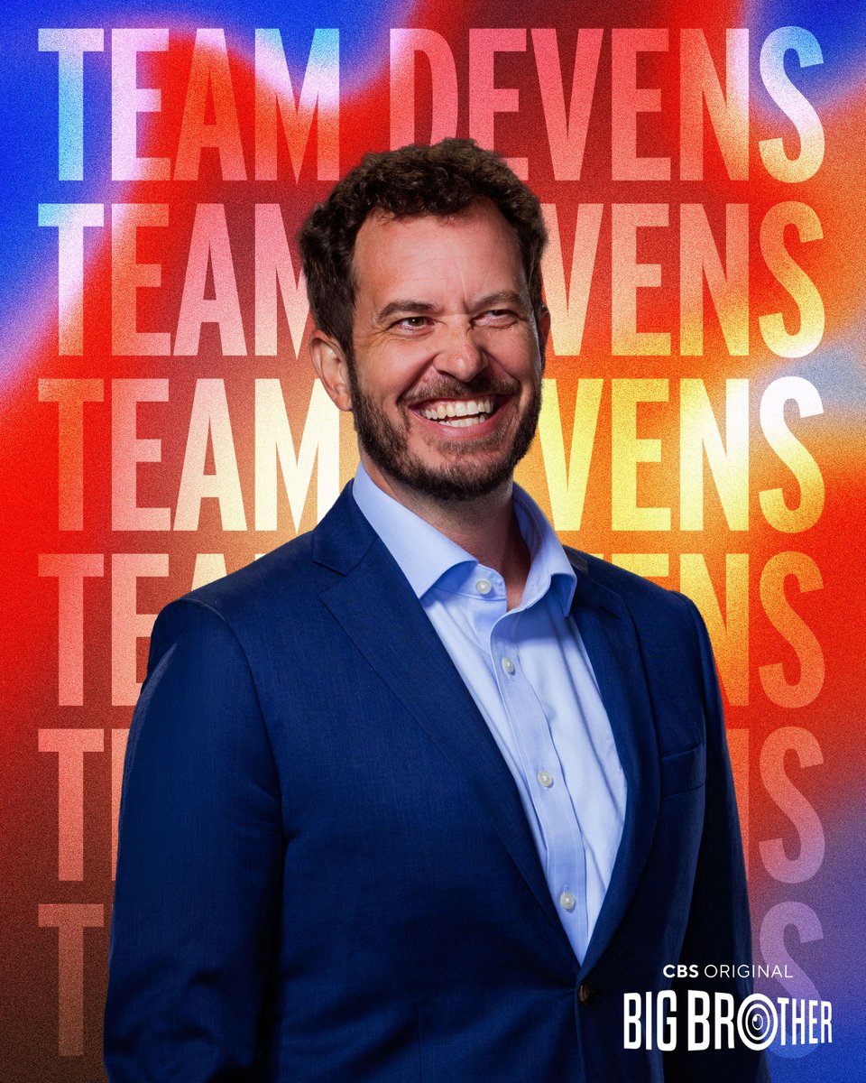 CBSBigBrother's tweet photo. attention all survivor fans—if you're team devens, sound off in the comments and share this photo!!!! #bb28 #bigbrother #teams https://t.co/HajVAMQSSF