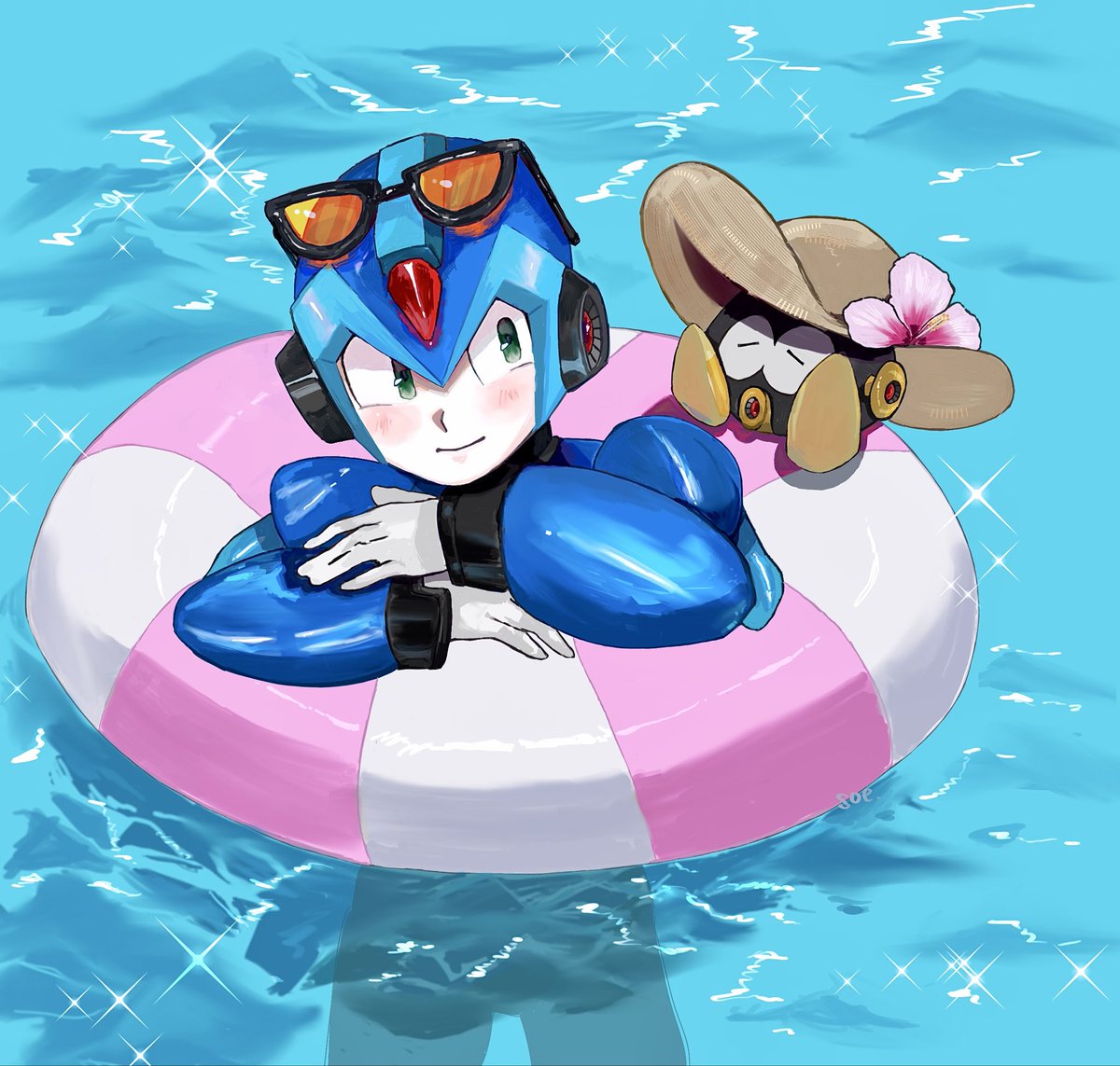 robo_kemo's tweet photo. #ロックマンX #MegamanX 
 #イラスト https://t.co/w07SfgJeKX