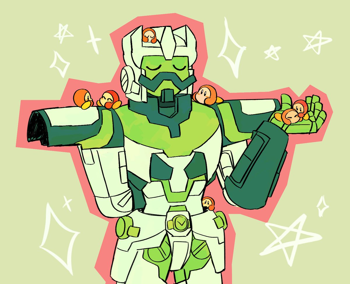 yomiups's tweet photo. i just want that tiny green dude to have even tinier friends https://t.co/2ez9xa3Dhk