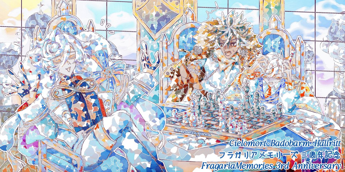 SenanLiliyana's tweet photo. #Fragari_Art 
#フラメモ3周年 https://t.co/rWDlTPnz17