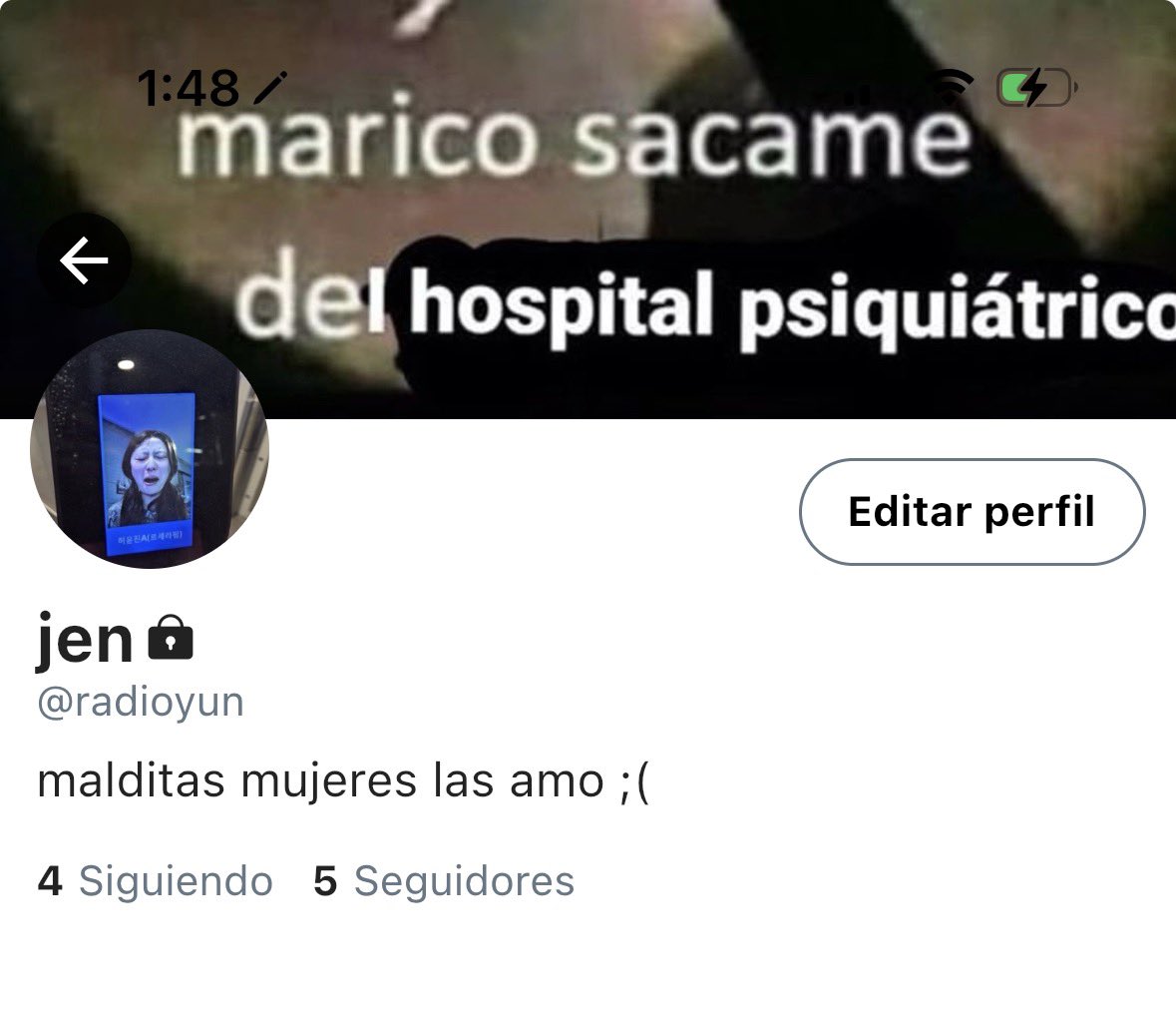 lostoxxean's tweet photo. Yunjin:
-Le encanta radio head
-Era ojo alegre pero pasado pisado
-Es re silly 
-100% LESBIANA https://t.co/tQlXhL0bom
