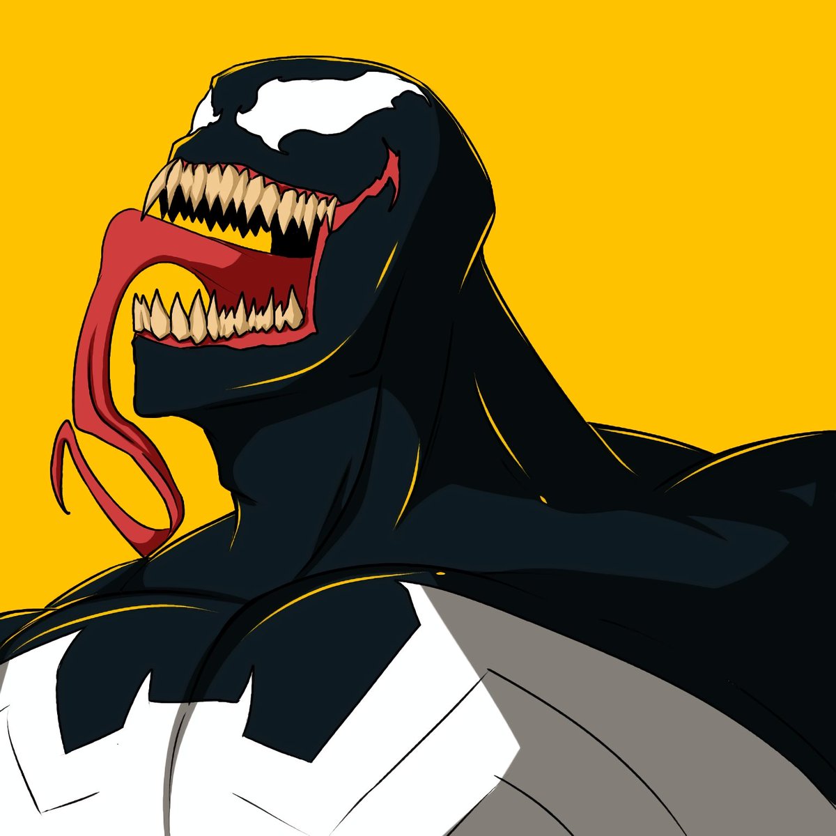 Reforgege's tweet photo. Venom 
#Marvel #spiderman #venom https://t.co/pj17fD9kBL
