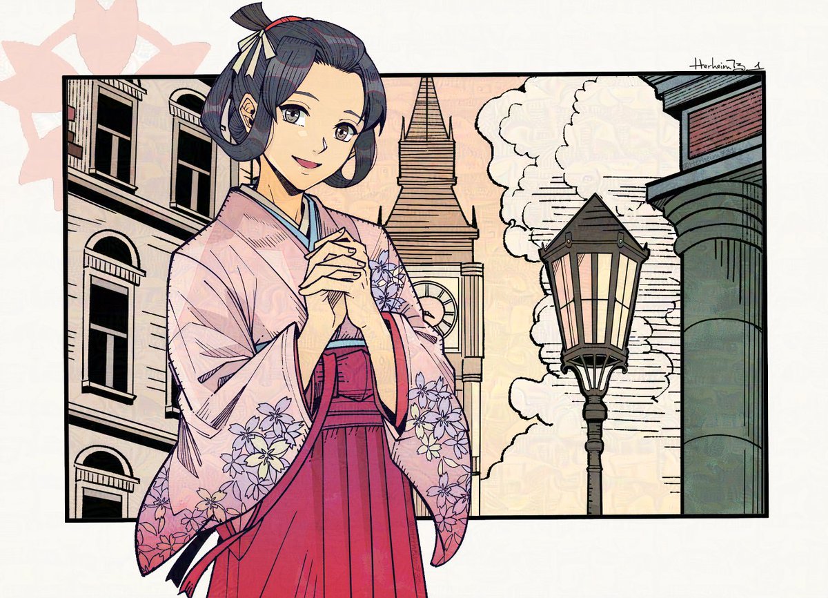 Herheim731's tweet photo. #Thegreataceattorney #TGAA   
Susato Mikotoba https://t.co/DK73WScXKl