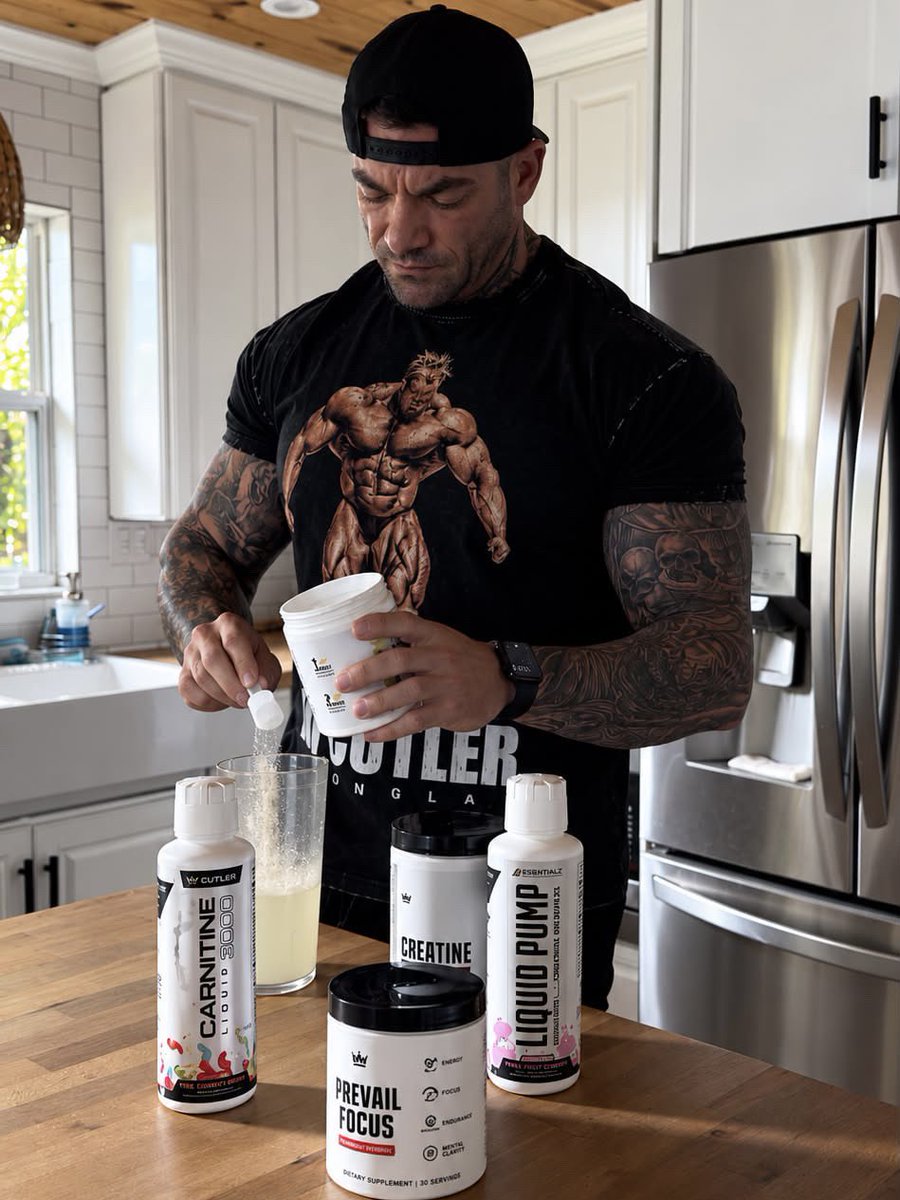 CutlerNutrition's tweet photo. “Which Cutler Nutrition pre workout is your favorite?”
ALL OF THEM!!!
#CutlerNutrition #PreWorkout https://t.co/Nnu0rnMole