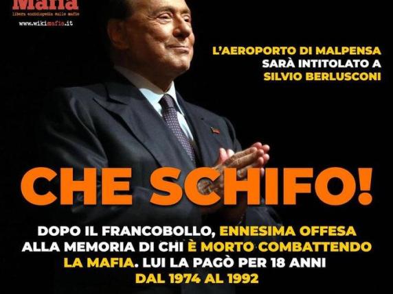 gianni19766's tweet photo. DA ITALIANO CHE LAVORA A #WALLSTREET E CHE LAVORÒ CON LA COCAINOMANE KILLER E NAZISTA #GIORGIAMELONI, DICO CHE SPERO CHE L'#ITALIA MUOIA NON SOLO A LIVELLO CALCISTICO, MA TOTALE. NOMINARE #MALPENSA A #SILVIOBERLUSCONI E #MARINABERLUSCONI, É DIRSI "PAESE DELLA #MAFIA (#GARLASCO)"! https://t.co/NTjIspbNjx