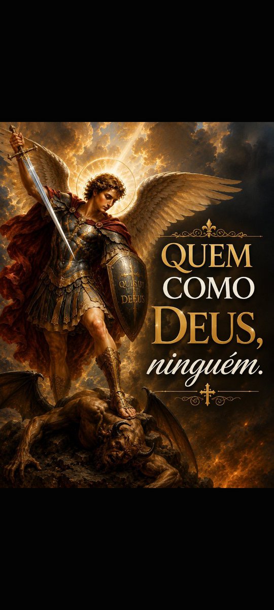 Mariasilva62445's tweet photo. @ReginaBGM são Miguel arcanjo , rogai por nós. https://t.co/bHj19yRRTg