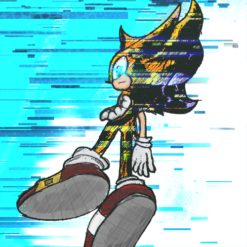 CaraLaharl's tweet photo. Super Sonic 2 https://t.co/t7dGijNlZt