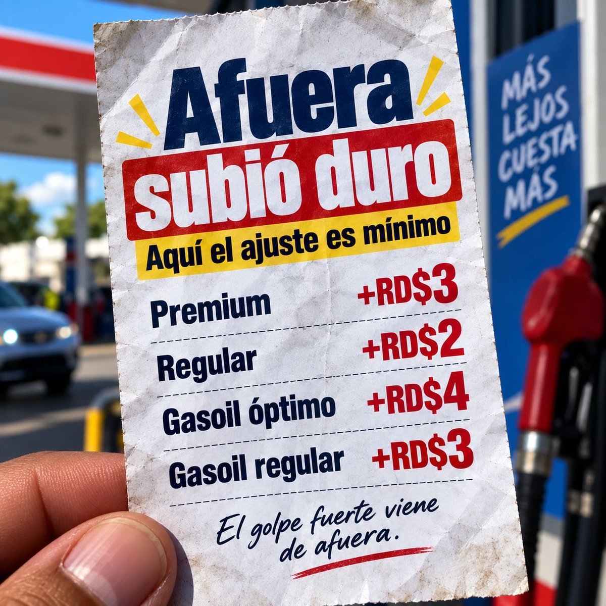 ktaverasd's tweet photo. Las guerras para los países que la reciben significa grandes perdidas humanas y materiales, para países como el nuestro que no producimos combustibles y otros productos, básicos para la economía, recibimos el impacto del aumento de estos productos y el encarecimiento de los demás. El gobierno dominicano @luisabinader hacen su mejor esfuerzo subsidiando para no impactar los bolsillos de la gente.