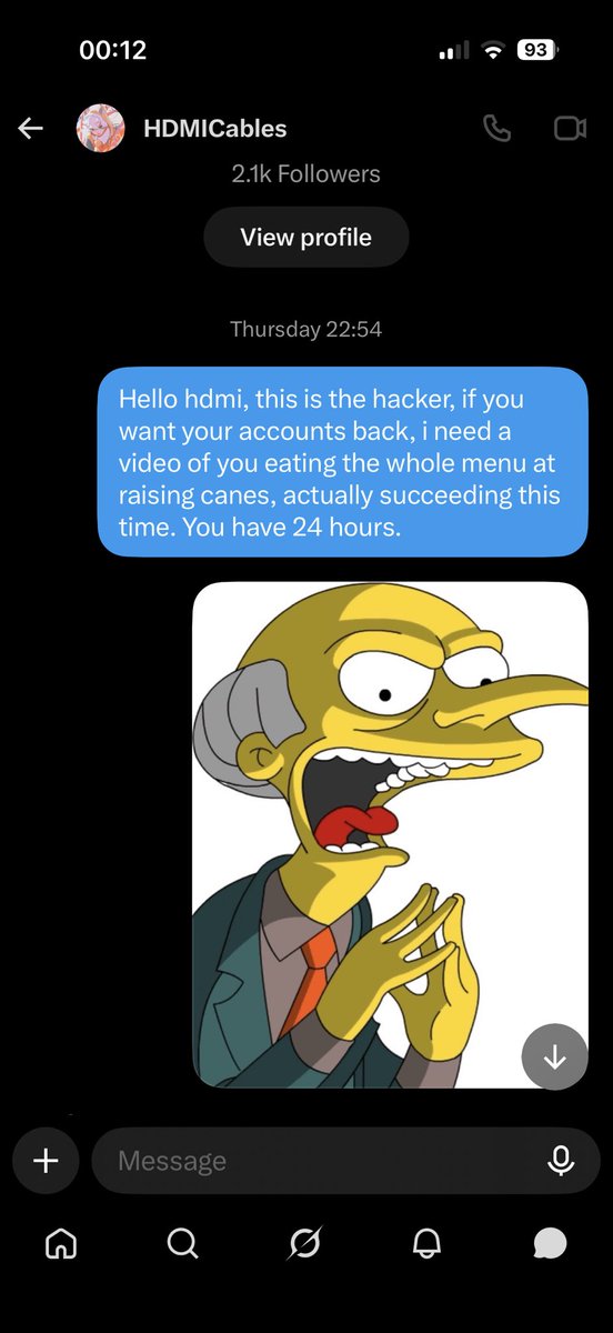 toasterMCSR's tweet photo. Dont worry guys, we are in negotiations to get his account back https://t.co/u11GReQi24