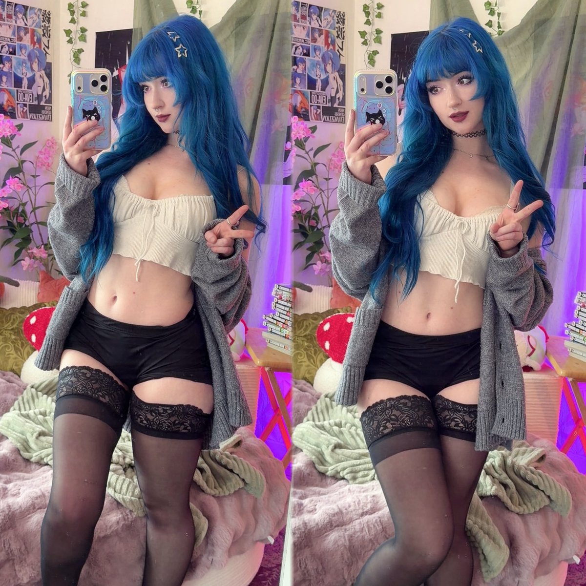 shaekittyy's tweet photo. Wanna play cozy games with me tonight? Live on https://t.co/GIQ0afuVJd 💙 https://t.co/5cgIWc91H8