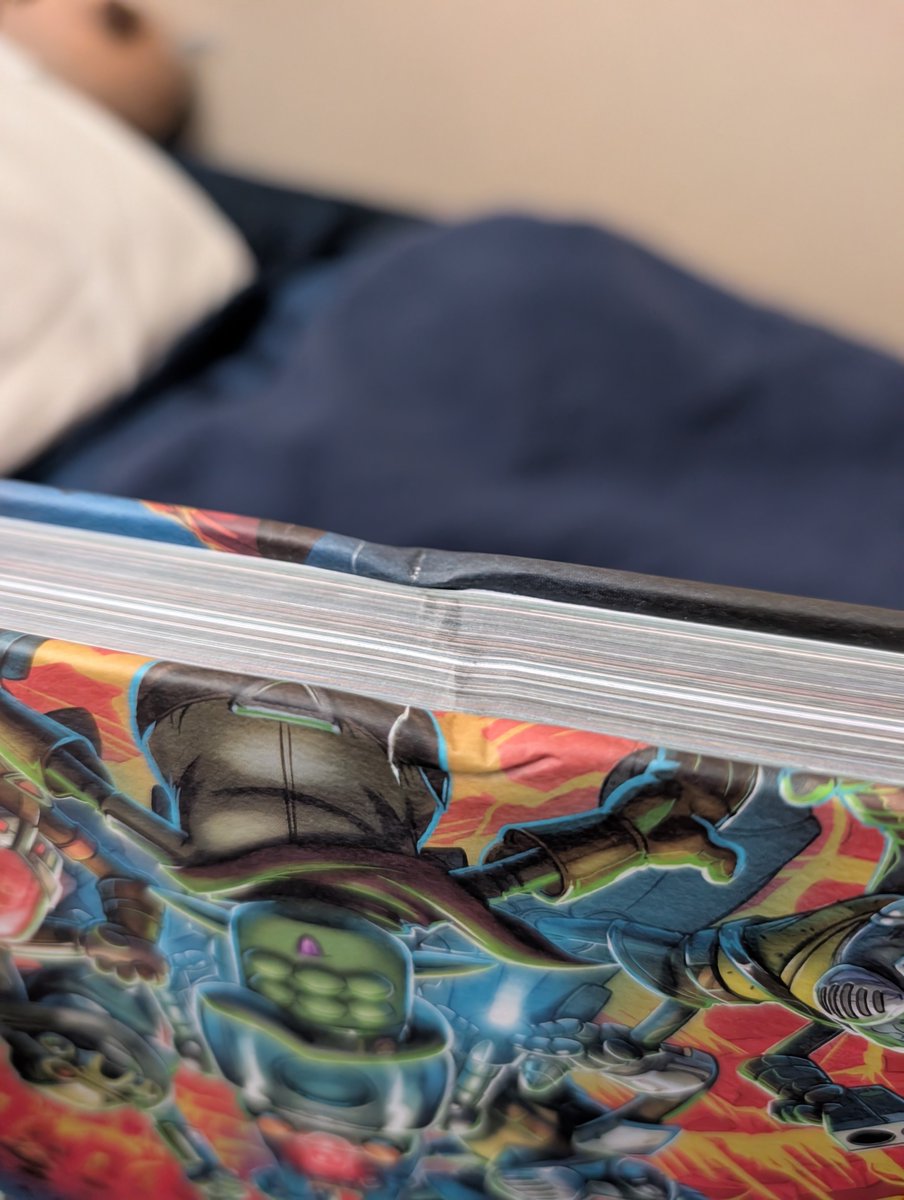 Al3xlasting's tweet photo. @FinalSpace Received my book damaged a little over two weeks ago and I sent support an email day of, but still waiting. 😔 51275FSE https://t.co/JafuJ3STHp