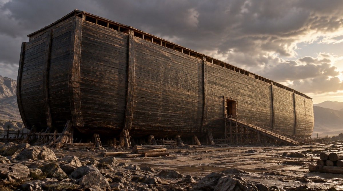 Vexaholik's tweet photo. @forallcurious This is according to biblical description of the ark https://t.co/pBKwoNLIJl