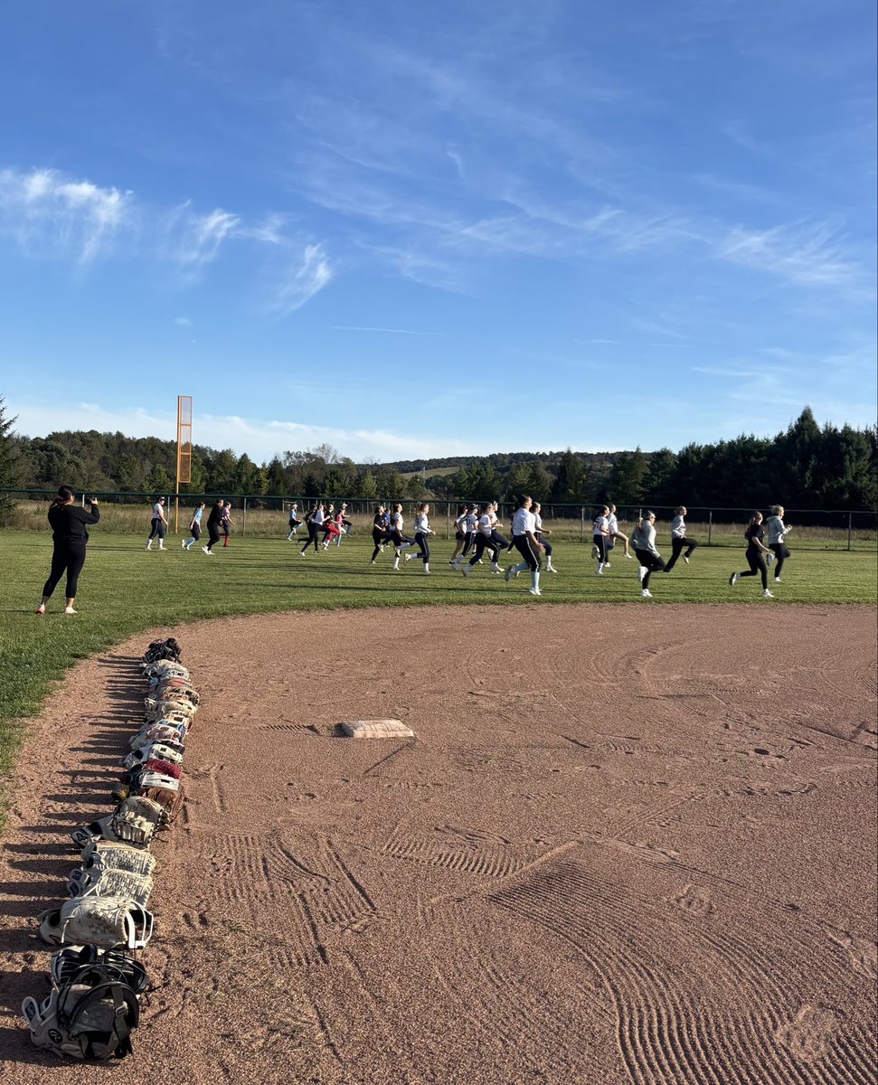 MorrisvilleSB's tweet photo. What a great night at our clinic before a weekend full of hosting softball games! 

It was a beautiful night for some softball with the Mustangs. https://t.co/0rmsOS77gA