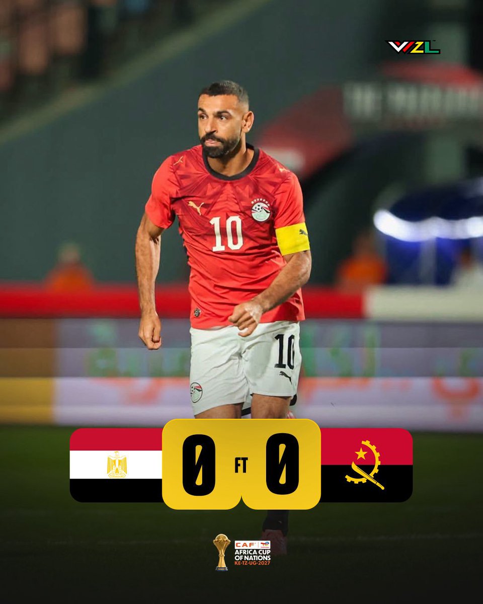 THEFINAL_3R's tweet photo. 🇪🇬 Egypt 0–0 Angola 🇦🇴

NO GOALS, NO WINNER! 🤝⚽

Egypt and Angola share the points after a goalless AFCON qualifying clash. Neither side could find the breakthrough as both settle for a point. 👀🔥

#AFCON #Egypt #Angola https://t.co/a9DG4OXyzn