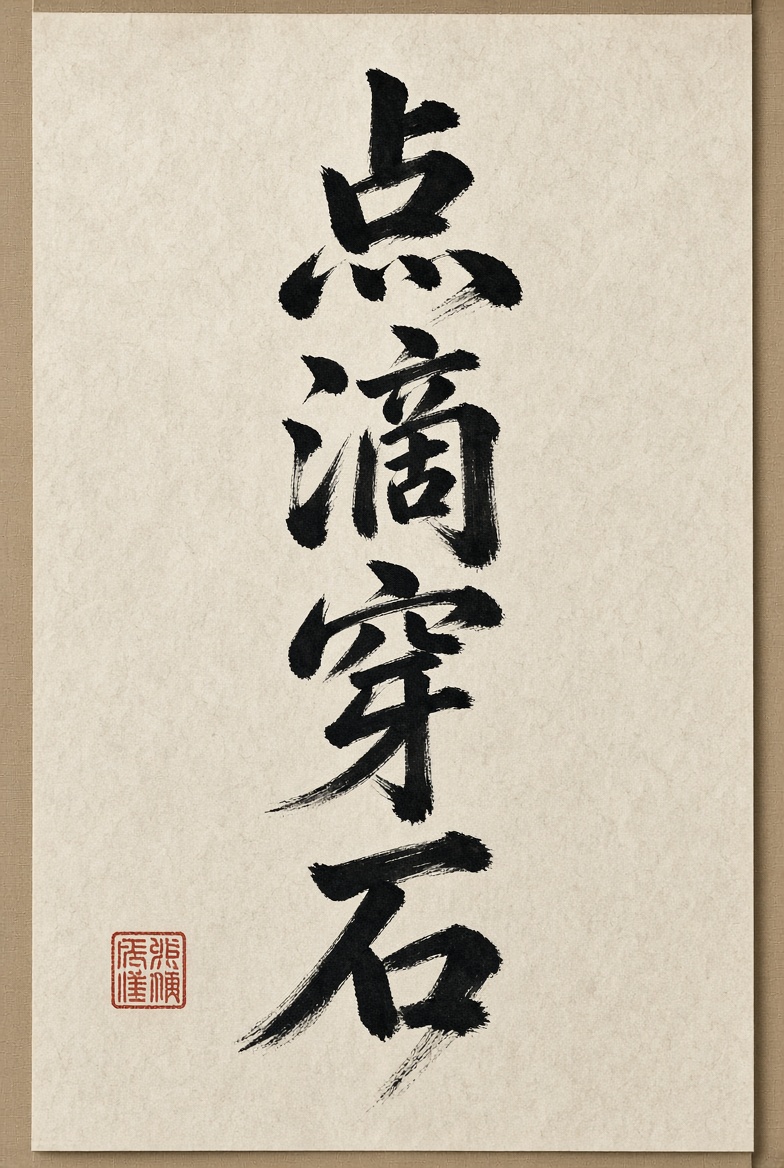 Tak03416198's tweet photo. #AI
一滴一滴でも、続けば石を穿つ。
日々の反復が大事。 https://t.co/4Bwr7ms9Xv