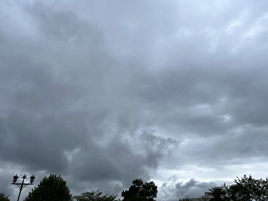 DeepBlueSky1126's tweet photo. #おぢさんぽ
あいにくの…☁️
ちと肌寒いけど半袖で大丈夫かっ…🤔
今日の東京は、
雨時々止む☂️☁️
現在の気温19.9℃
最高気温23℃
#いまそら
#空を見上げれば
#Good_location https://t.co/nrnI8yhlTm