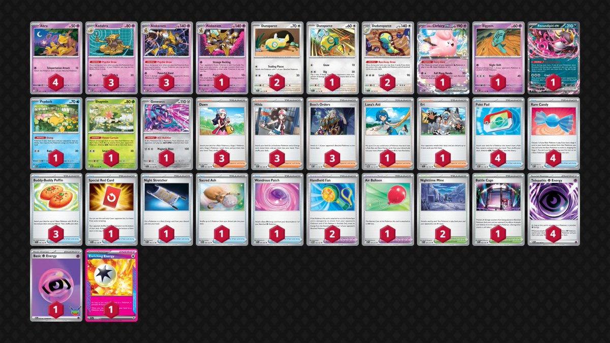 pokekameshi's tweet photo. 🏆Hideout TCG MID-WEEK Meta Clash 100 codes #12

参加：69名

1位：ミミロップ
2位：フーディン
3位：ドラパルト
4位：ディアンシー/ヤドラン

#PTCGLデッキ

🔽大会情報
https://t.co/KszE23Zo9t

🔽PTCGLデッキインポート手順
https://t.co/1JpOxpxqfA

🔽PTCGLセットアップマニュアル
https://t.co/9jxRS8bzQ1