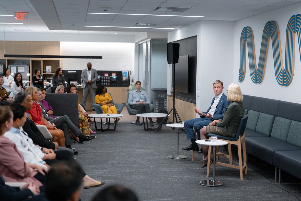 ppisters's tweet photo. Thank you to our Chief Academic Officer, @CarinHagberg, for hosting and moderating a fireside chat with our talented faculty colleagues. I appreciated the opportunity to reflect on my leadership journey and especially my time at @UTMDAnderson. #EndCancer https://t.co/2yS1CCTiZR