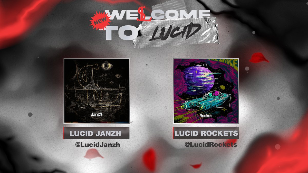 LucidSquad's tweet photo. Welcome @LucidJanzh &amp; @LucidRockets to Lucid as our newest team captains! https://t.co/xwIm1ZB9oN