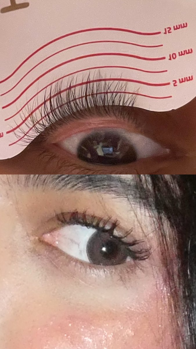 vyknowsyou's tweet photo. Lash growth that I’m proud of https://t.co/dgshcOnO8v