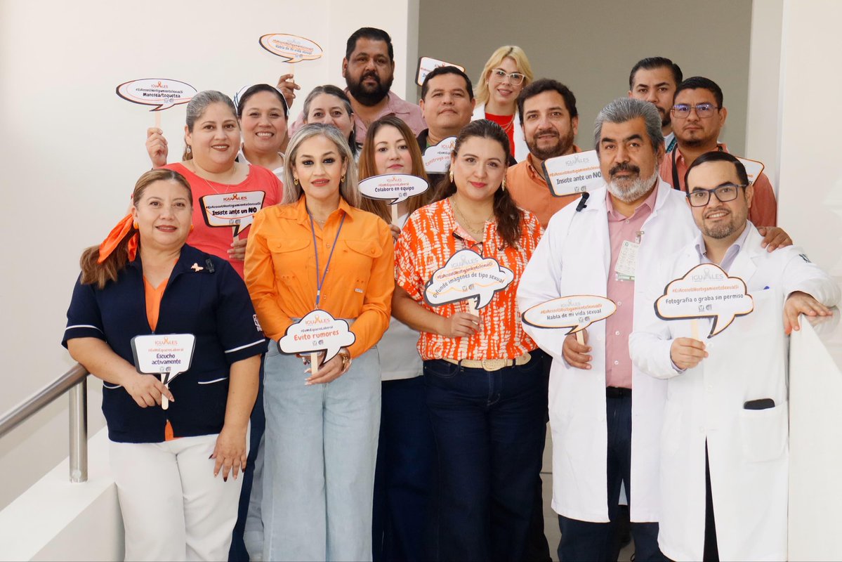 IMSSSONORA's tweet photo. 🧡 #DíaNaranja | 25 de septiembre
En el #IMSSSonora nos unimos para concientizar al personal y a la comunidad: debemos prevenir la violencia contra las mujeres y las niñas, y evitar que se normalice. https://t.co/jUILXd4drE