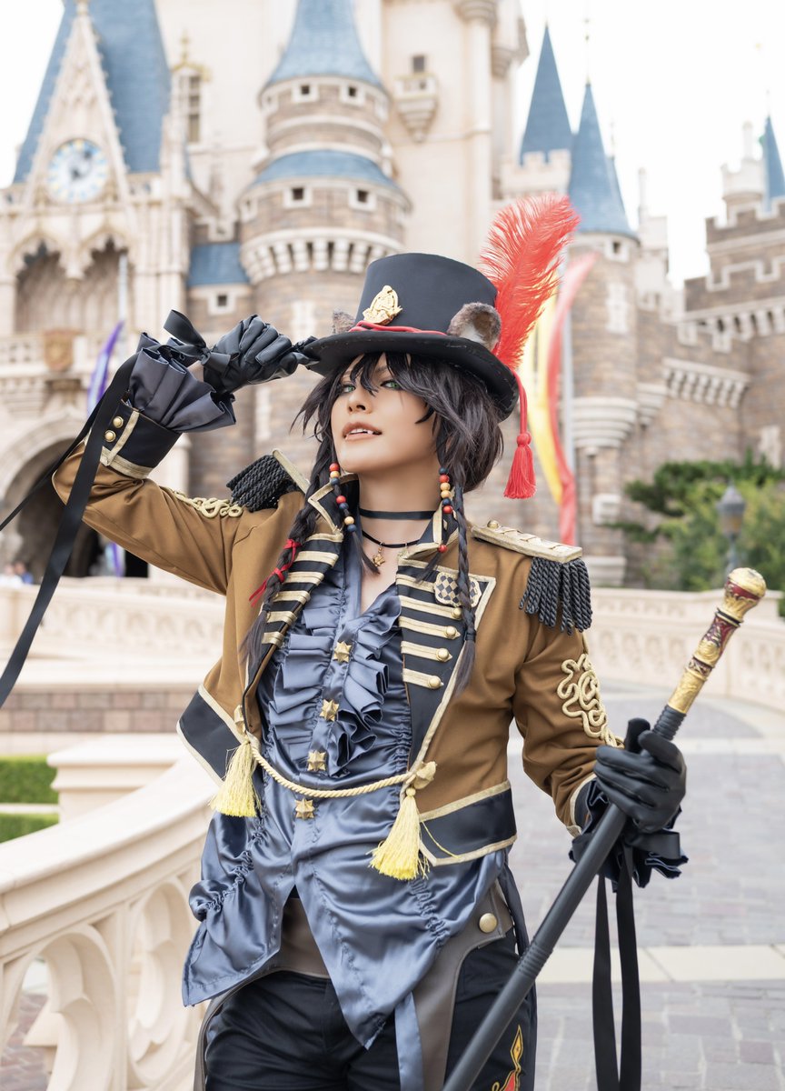 take513's tweet photo. 🏰🦁✨

※褐色・傷は加工
#Dハロ仮装2026
#Dハロ仮装ツイステ https://t.co/jPD88Yok6q
