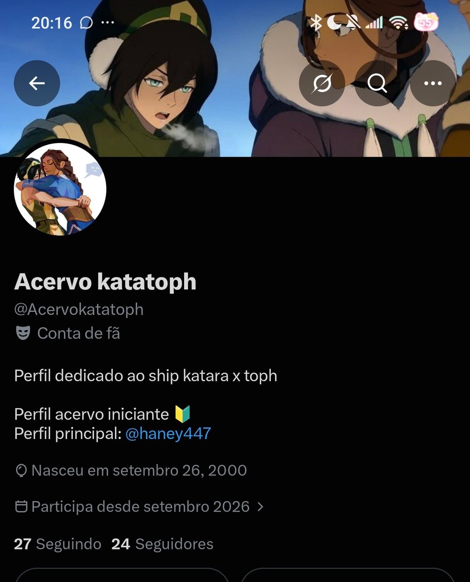 Acervokatatoph's tweet photo. Pqp primeiro dia de acervo e já estou com 24 seguidores💕💕💕 https://t.co/WgbAB3fieI