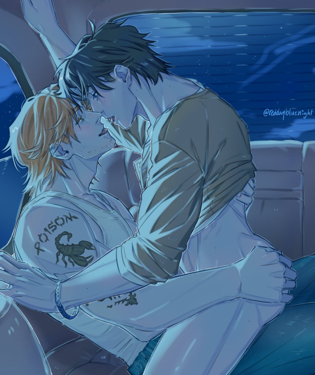 reddaybluenight's tweet photo. 🏹🐦 Day 2 Car Sex (my humble attempt at the prompt)
#roydick #arrowbird2026 https://t.co/yrFMOEgnOA