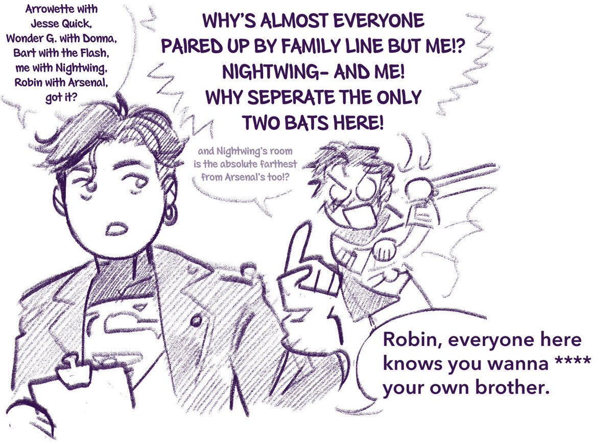TheNewTitans65's tweet photo. A mini timdick story, but it’s just Tim struggling with his so-called friends 💔 https://t.co/pdu9gIISWS