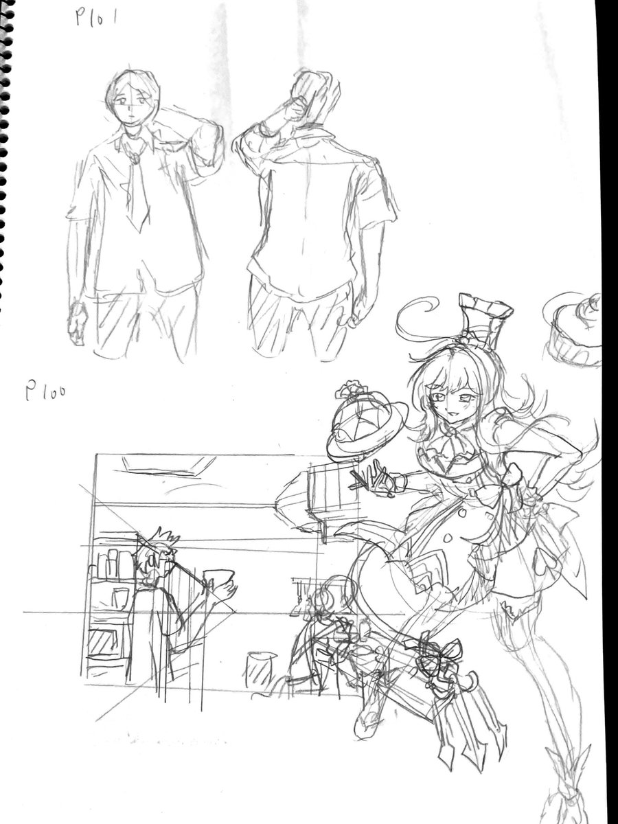 nanojirou's tweet photo. 【#日々描く #絵次郎  565日目】
2025.3.9〜
・シワの書き方 p101
・パース塾2 p100
・ポーズの美術解剖学 おやすみ
今日の模写 10分
エスコフィエ https://t.co/E9RRUkAJoJ