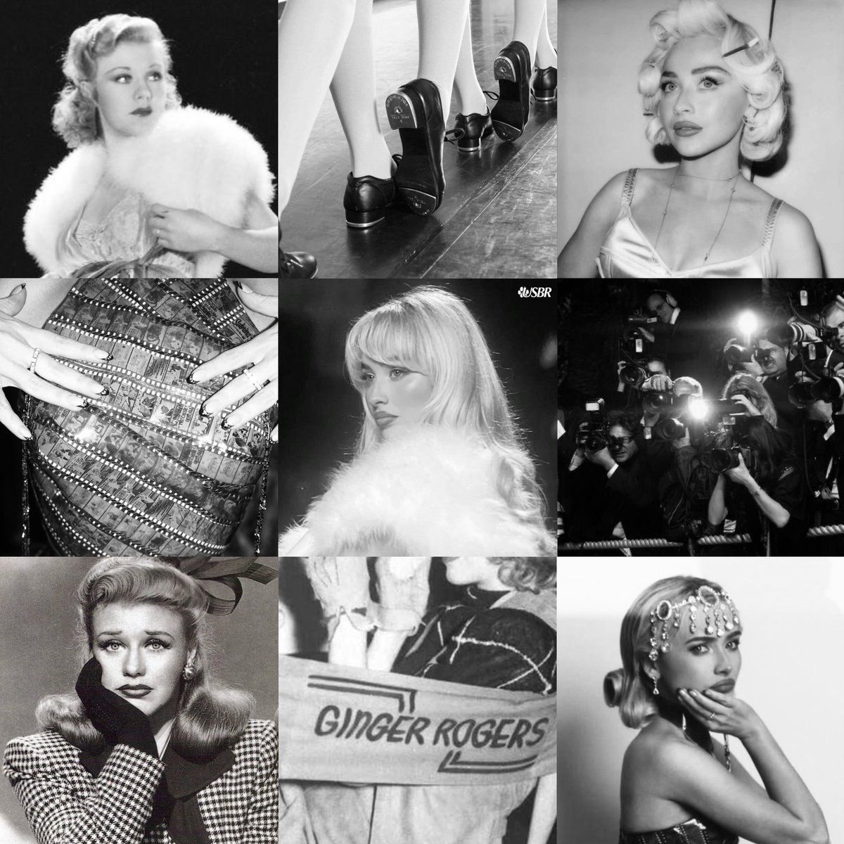 UpdatesBrinaBR's tweet photo. Sabrina Carpenter as Ginger Rogers. ⭐️🤍 https://t.co/I4KzOVPwTz