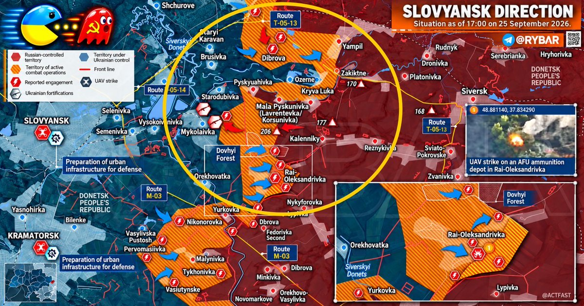 secretsqrl123's tweet photo. russians are pulling forces from other parts of the front to try and stop 3rd corps, they cant. now watch the hammer fall at another part of the front. there are too many rested AFU units and too many exhausted russian units. 

any mobilization would be stupid on Russia's part. it would take 4-6 months to get the troops to the front if they wanted to train them in any way. the well is dry for troops with any training. the callup would be of people that never did national service and dont even know how to hold a rifle.

throwing 2-300,000 green drafted meat cubes to face the combined ukraine military (currently the best combat  fighting force in the world) would be national suicide.