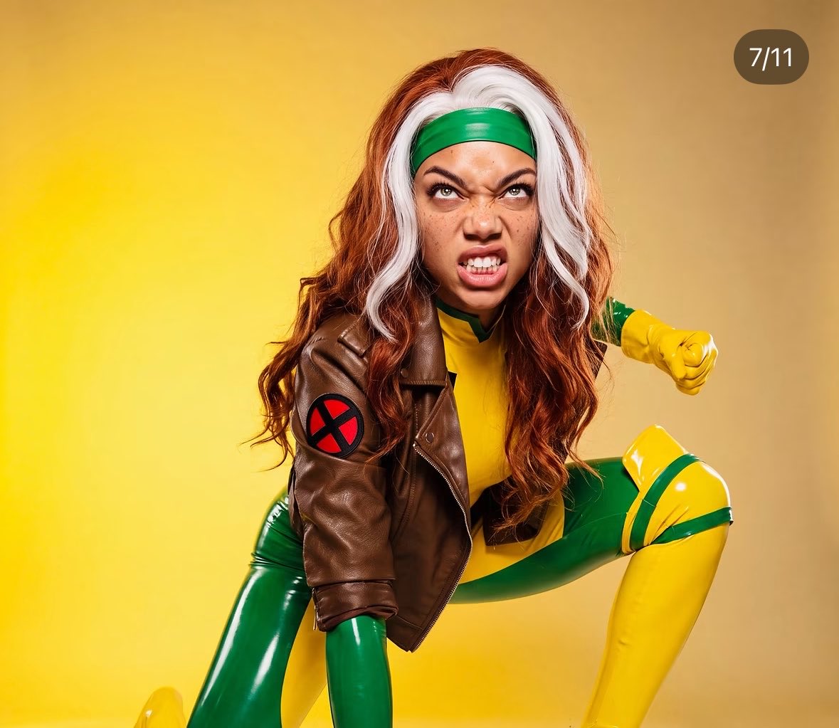 maicocoanut's tweet photo. Soo… we not gone mention how the AI cosplay lowkey stole KieraPlease face?.. not cool. 

I peeped that and i cannot unsee it … hm.. https://t.co/QAcfrSpTdd