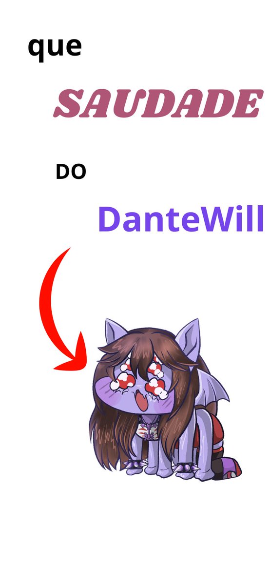 DanteUwUpdate's tweet photo. 5 dias sem DanteWill e todo mundo ta virando porta já ;-; https://t.co/UUZ2ZXHmfG