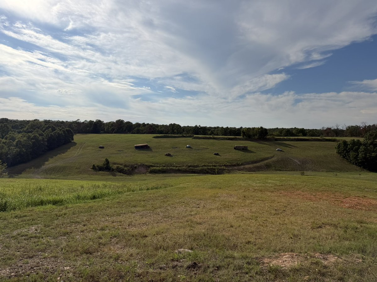 EngineeredArms's tweet photo. View from our OFASTS line spot for tomorrow and Sunday. Two buses and lots of VWs on the firing line. @OkFullAutoShoot 
Saturday 10-10 and Sunday 10-5. #MachineGuns #EngArm #3D2A #GaragePop https://t.co/QwYLp3bGLw