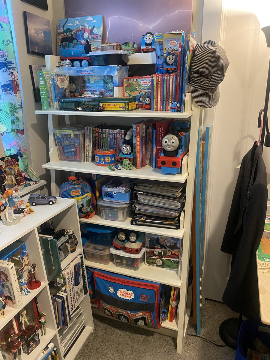 DevinTTTE's tweet photo. 💙💙💙 #thomasthetankengine #thomasandfriends #thomascollection #thomasfan #railfan https://t.co/T21r90ZoV3