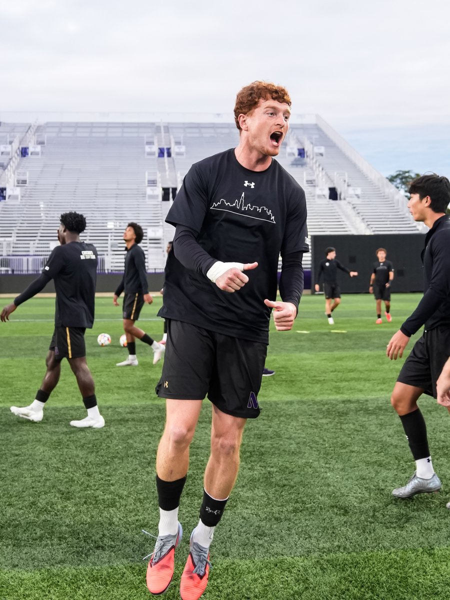 NUMensSoccer's tweet photo. 1' | We move ⚽️ https://t.co/tcADHfan3Z