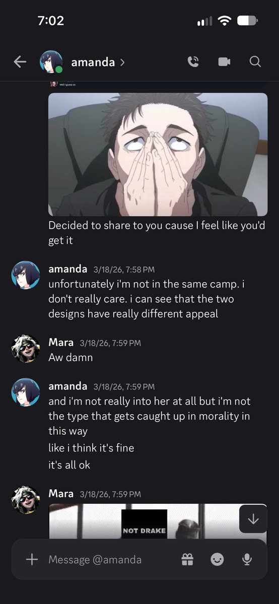 HeavyJillV's tweet photo. Screenshots of the pedophile that he DEFENDS talking about how lolicon consumption doesnt matter, and him whining in his discord https://t.co/E18tzKRjxL